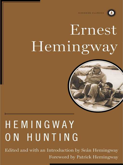 Title details for Hemingway on Hunting by Ernest Hemingway - Wait list